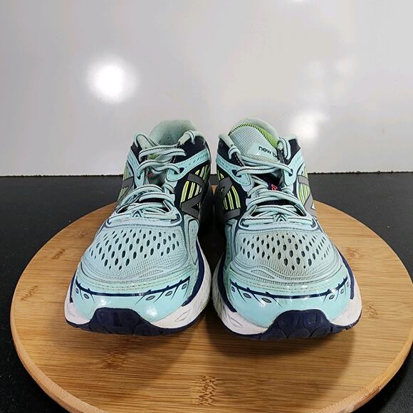 Womens New Balance 860 Sz 10 009435 Green Blue Running Athletic Sneakers Shoes - Picture 3 of 9